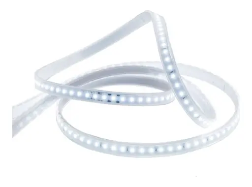 Acheter En Ligne LED Strip 230 VAC blanc 2 700 K 120 LEDs/m 15 W/m silicon&eacute; IP67 (au m&egrave;tre) - DENEB