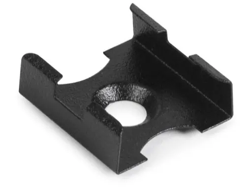 Clip fixation noir pour profil&eacute; gamme SILER - KLUS Solde