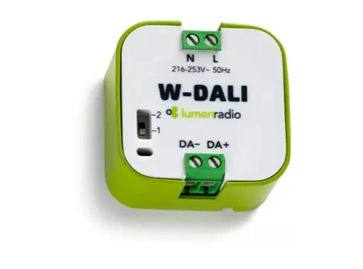 Commander Vite Récepteur DALI HF W-DALI Node - LUMENRADIO