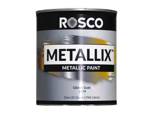 Peinture métallisée 5479 Gilders Gold - Quart - METALLIX Rosco Vente Flash