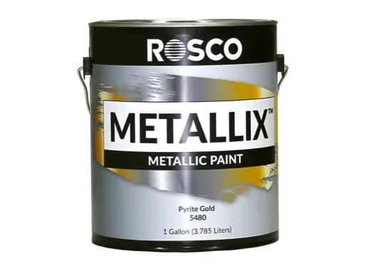 Peinture métallisée 5480 Pyrite Gold - Gallon - METALLIX Rosco Satisfait Ou Remboursé