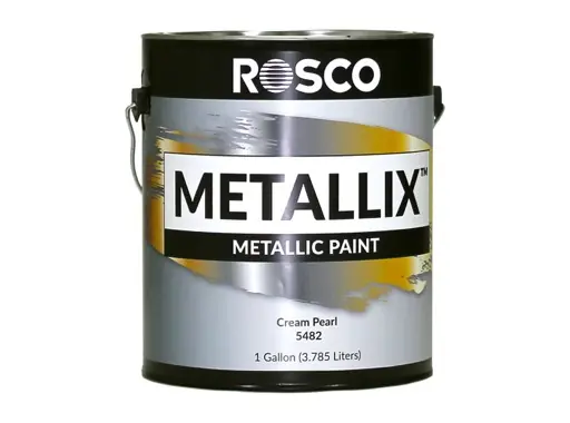 Offre Exclusive Peinture métallisée 5482 Cream Pearl - Gallon - METALLIX Rosco