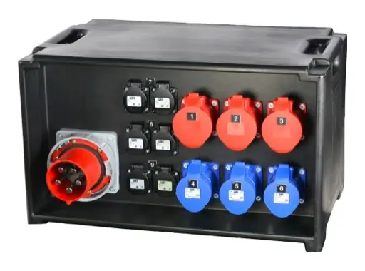 Vente Flash BOITIER • 125A 30mA Tetra => 3x32A Tétra + 3x32A Mono + 6x16A sur 6xPC16