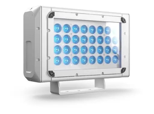 Acheter En Ligne Projecteur BRICK 32 FC LED 32x20 W RGBW 8 &deg;IP67 / IK08 blanc - DTS