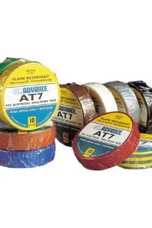AdvanceTape Adhésif PVC le lot de 10 coleurs Offre Limitée