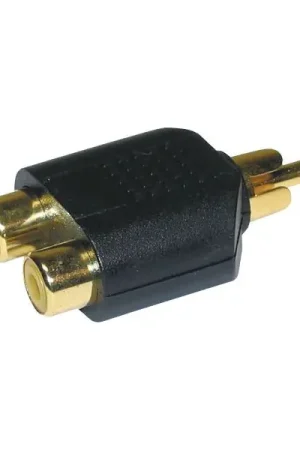 Livraison Express EnergysonAdaptateur 2 RCA femelle vers 1 RCA mâle