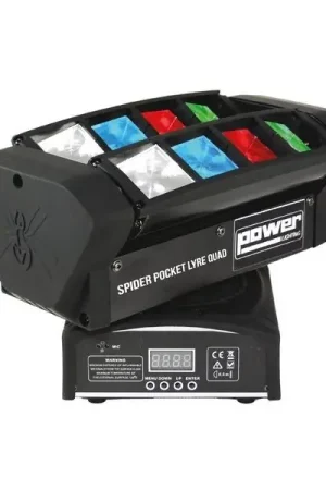 Vente Directe Power LightingSPIDER POCKET LYRE QUAD