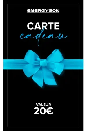 EnergysonCarte Cadeau 20€ Offre Limitée