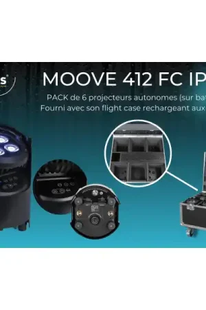 Livraison Gratuite NicolsPack MOOVE 412 FC IP FC6