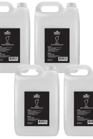 Chauvet DJQDFX4 - Liquide à fumée geyser 5L (Lot de 4) Réduction