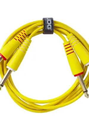 Nouveauté UDGUltimate Audio Cable Set 1/4" Jack - 1/4" Jack Straight - U97002YL (1,5m)