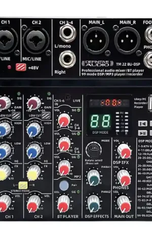 Definitive AudioTM 22 BU DSP Offre Du Jour