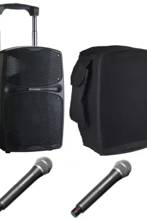 Top Vente AudiophonyPack RACER120 Evo + 2x Micros sans fil main + housse