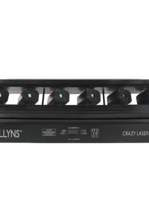 J.CollynsCRAZY LASER 500 RGB Prix Promo