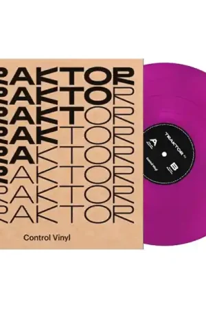 Livraison Express Native InstrumentsTRAKTOR SCRATCH VINYL MKII (ROSE)