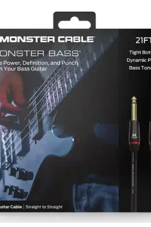 Haute Qualité Monster CablePROLINK MONSTER BASS INSTRUMENT CABLE JACK MALE - JACK MALE (6.40m)