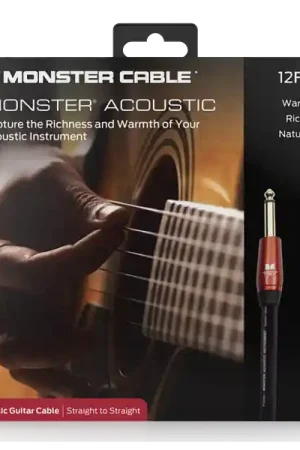 Monster CablePROLINK ACOUSTIC INSTRUMENT CABLE JACK MALE - JACK MALE (3.65m) Bon Plan