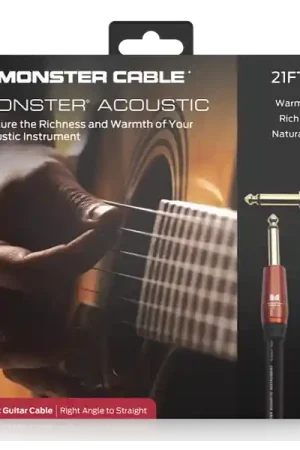 Acheter Direct Monster CablePROLINK ACOUSTIC INSTRUMENT CABLE JACK MALE - JACK MALE COUDE (6.40m)