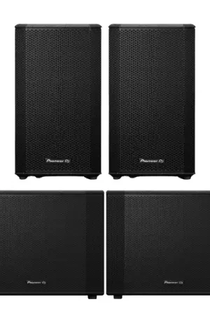 Satisfait Ou Remboursé Pioneer DJ AlphaThetaPACK 2 XPRS102 + 2 XPRS1152ST