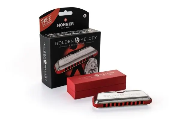 Hohner 544/20 Harmo Golden Melody Prog Bb Meilleure Vente