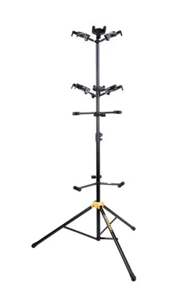 Expédié Aujourd’hui Hercules stands GS526B-PLUS Support 6 guitares