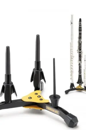 Livraison Express Hercules stands DS543BB Support Clarinette/Flûte