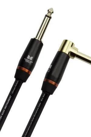 Monster cable M BASS2-21A Cable Jack Droit / Jack Coude 6.4M Vente Directe