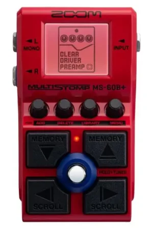 Zoom MS-60B+ Multistomp Satisfait Ou Remboursé