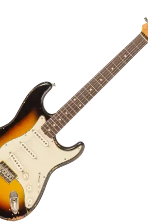 Rebelrelic S-Series 61 Hardtail #231008 - 3-tone sunburst Haute Qualité