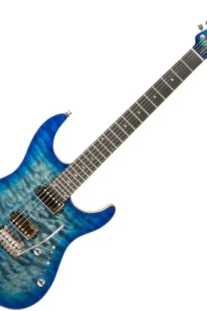 Mayones guitars Aquila Elite S 6 #AQ2210241 - lagoon burst Bon Marché
