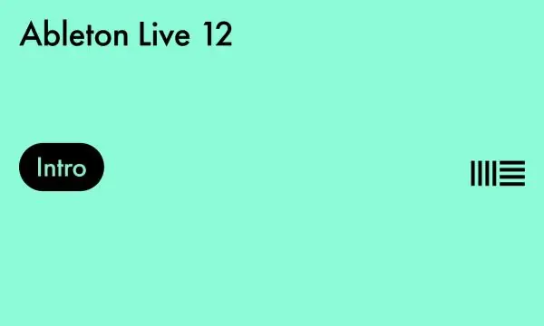 Vente Flash Ableton Live 12 Intro