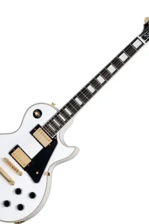 Affaire À Saisir Epiphone Inspired By Gibson Les Paul Custom (490R/498T Pickups) - alpine white