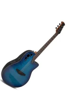 Ovation CE44P-BLFL-G Celebrity Elite Plus - blue flamed maple Dernière Chance