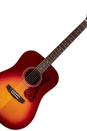 Expédié Aujourd’hui Guild Westerly D-140 - cherry burst