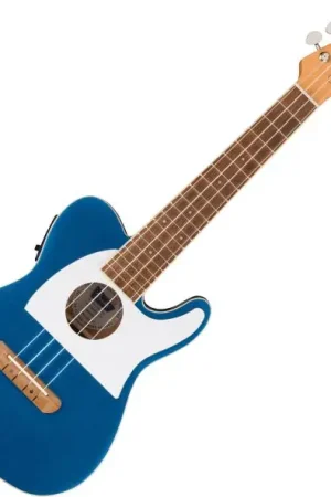 Fender Fullerton Tele Uke - lake placid blue Meilleure Vente