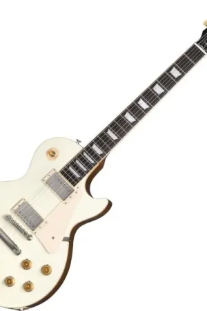 Acheter Direct Gibson Les Paul Standard 50s Plain Top Custom Color - classic white