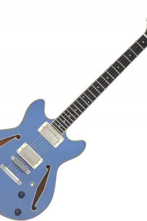D'angelico Excel Mini DC Tour - slate blue Prix Cassé