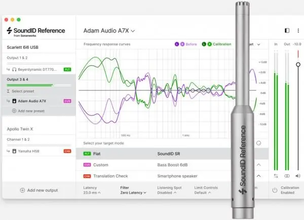Sonarworks Sound ID Reference - Enceintes et casque + Micro Acheter En Ligne