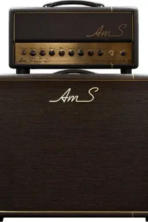 Ams amplifiers Little Legend 20 + 1x12 Cab V30-OB - Black Dernière Chance