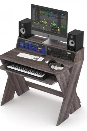 Glorious Sound Desk Compact Walnut Offre Exclusive