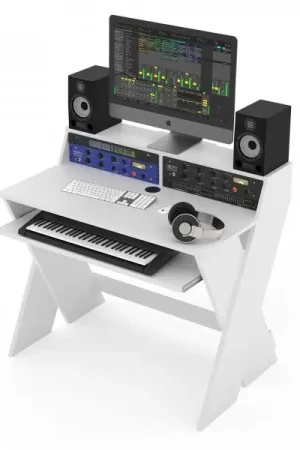Glorious Sound Desk Compact white Dernier Modèle