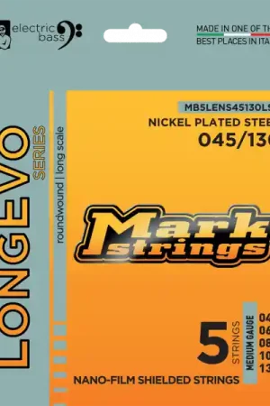 Acheter Direct Markbass LONGEVO SERIES 045-130 NICKEL PLATED STEEL - jeu de 5 cordes