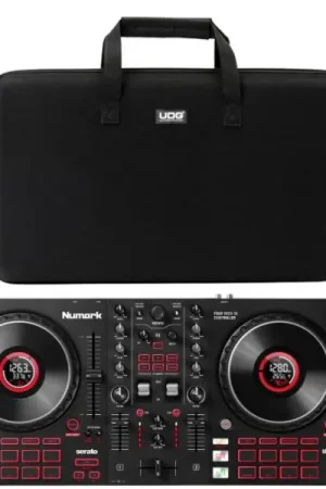 Numark Mixtrack Platinum FX + UDG U8302 bl Nouvel Arrivage
