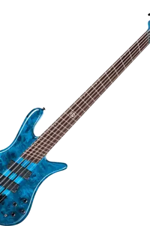 Spector Ns Dimension 5 Fishman - black & blue gloss Pas Cher