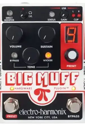Electro harmonix BIG MUFF HARDWARE PLUGIN Commander Maintenant
