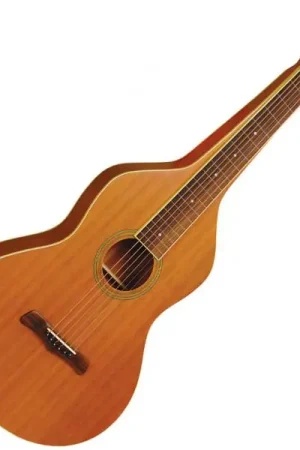 Satisfait Ou Remboursé Gold tone GT-Weissenborn Hawaiian-Style Slide Guitar +Bag - natural