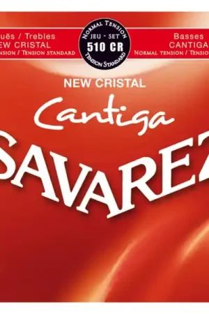 Savarez Acoustic (6) 510CR Cantiga New Cristal - jeu de 6 cordes Meilleur Choix