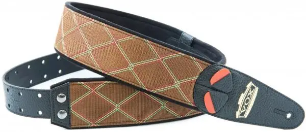 Righton straps Vegan Mojo VOX Guitar Strap - Brown Promotion