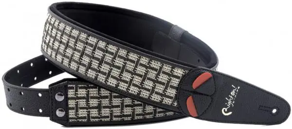 Righton straps Vegan Mojo Checker Guitar Strap Affaire À Saisir