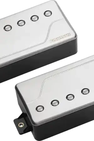 Commander Vite Fishman Fluence Classic Humbucker set Brushed Stainless